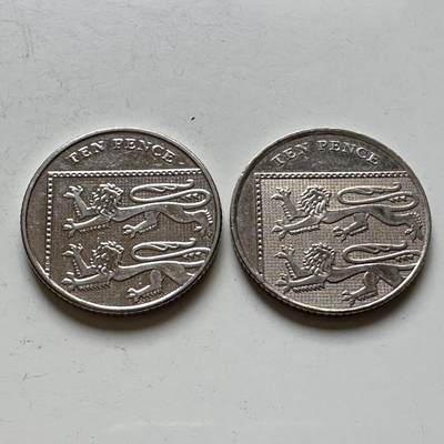 🌹外币初藏🌹🐯2026年第14场  每周二四六晚8️⃣点 接代拍 - 英国拼图10便士2枚