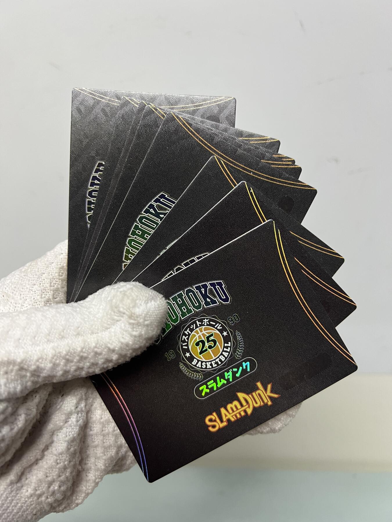 零元拍：灌篮高手 井上素描原画卡 八张一套 樱木 三井 宫城良田等 超美