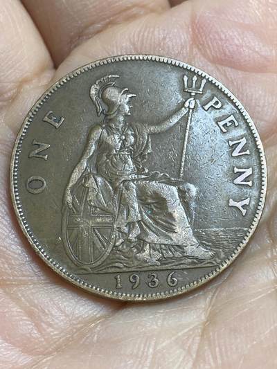 2026年第十六场(总第一百八十五场）外国好品散币场(免佣金) - 英国🇬🇧1936年1便士(乔治五世逝世年，第三版关门年)