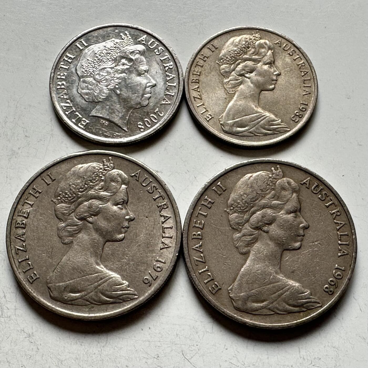 🌹外币初藏🌹🐯2026年第14场  每周二四六晚8️⃣点 接代拍 澳大利亚四枚