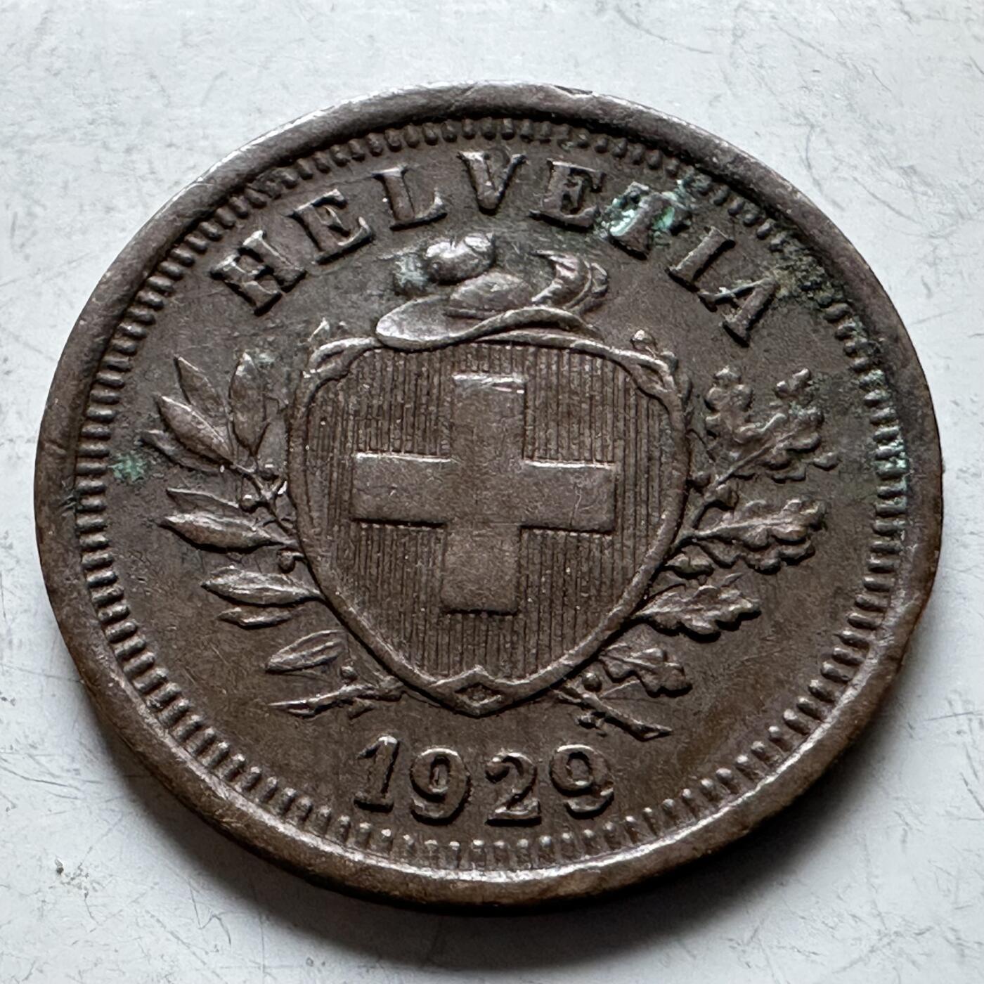 🌹外币初藏🌹🐯2026年第14场  每周二四六晚8️⃣点 接代拍 瑞士1929年一分