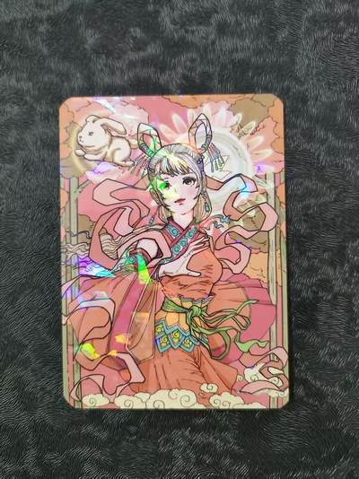 【公益拍卖】小花瓣公益拍卖 拍卖款全部捐给罹患重病卡友 - 小花瓣艺术文创 房日兔 钻闪卡 稀少