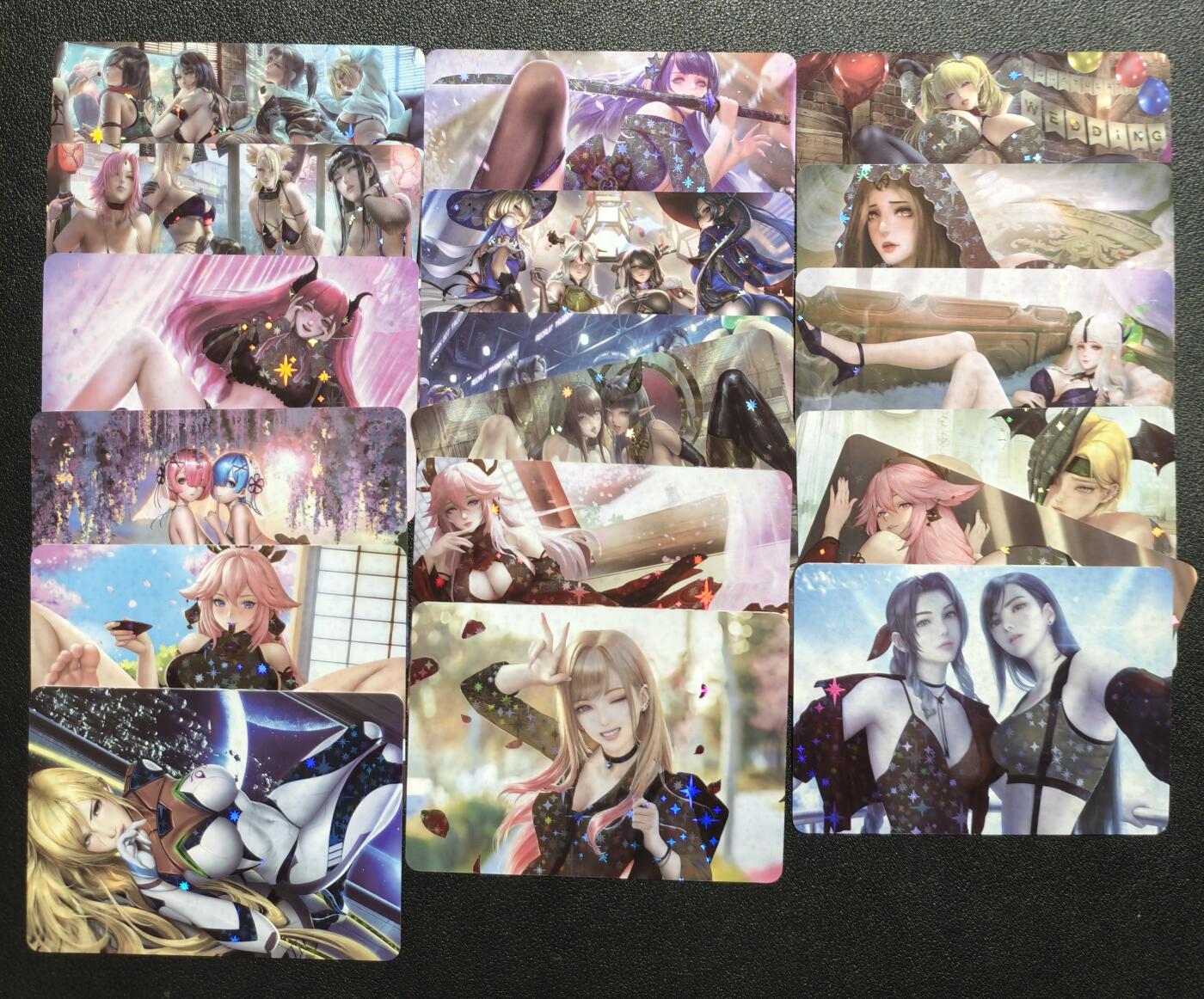 天玑星卡拍第168期《2.3周二截拍艺气风发》持续收拍收评中 满赠卡需备注 动漫美女 星光 十八张 自制卡