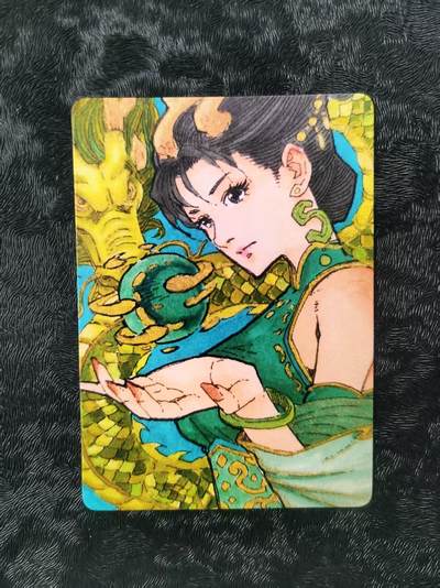 【公益拍卖】小花瓣公益拍卖 拍卖款全部捐给罹患重病卡友 - 【手绘复制卡】大青龙汤 编号014/022