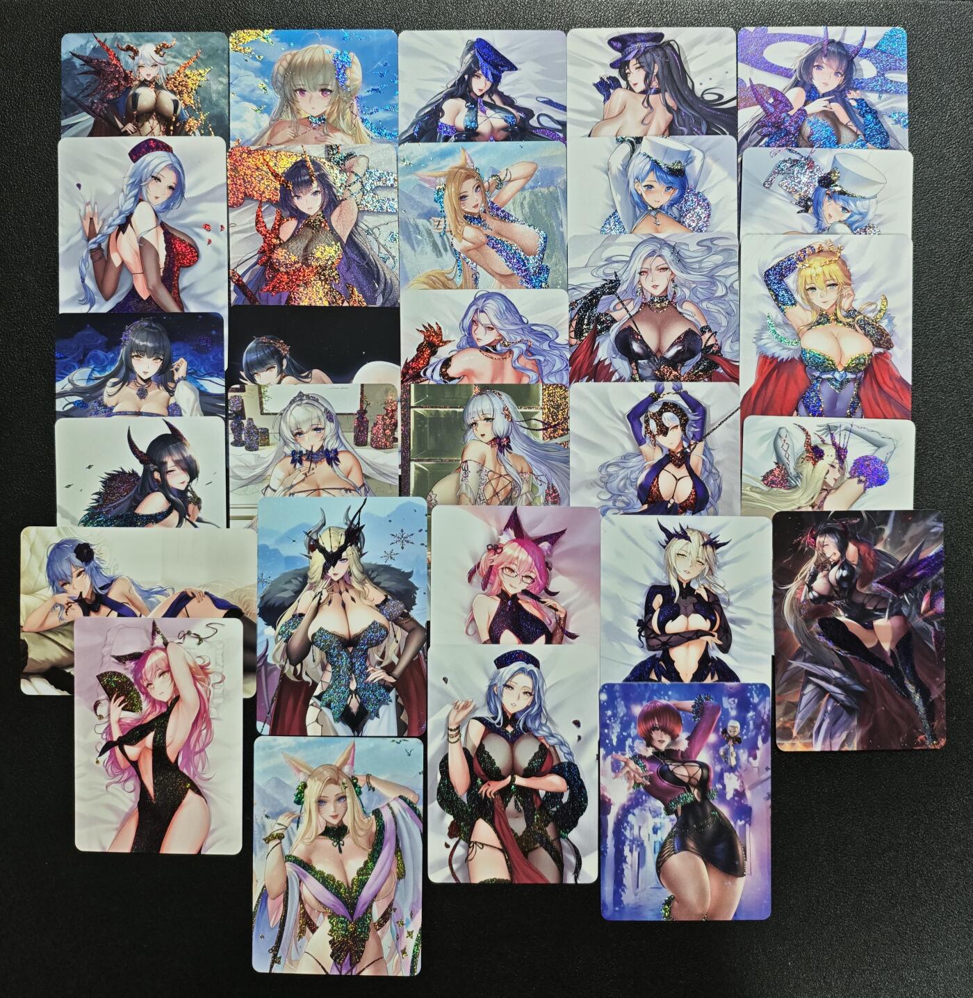 天玑星卡拍第168期《2.3周二截拍艺气风发》持续收拍收评中 满赠卡需备注 动漫美女 星光 二十九张 自制卡