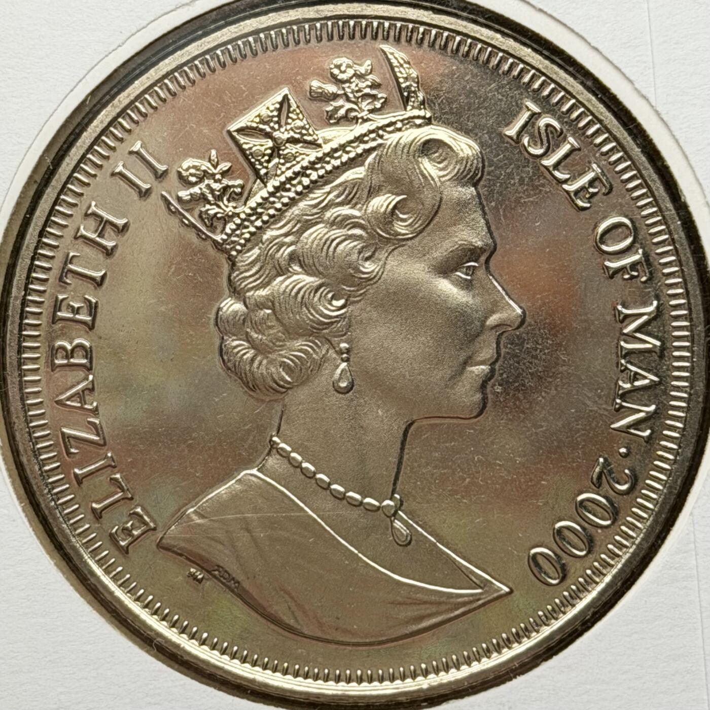 ＜星葵🌻钱币社＞散币克朗场第69期·2月3日发货 〈邮币封〉马恩岛2000年不列颠空战60周年1克朗纪念币