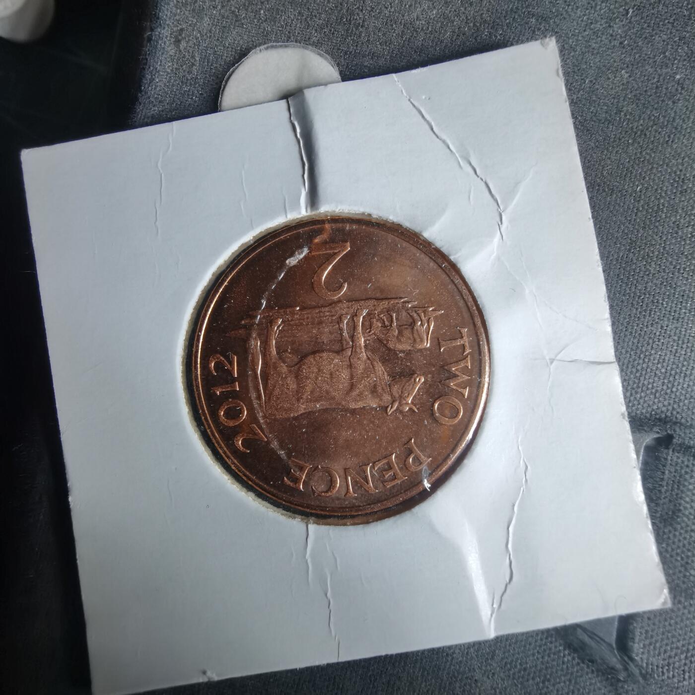 沼泽如烟--第981场 根西2012年2便士