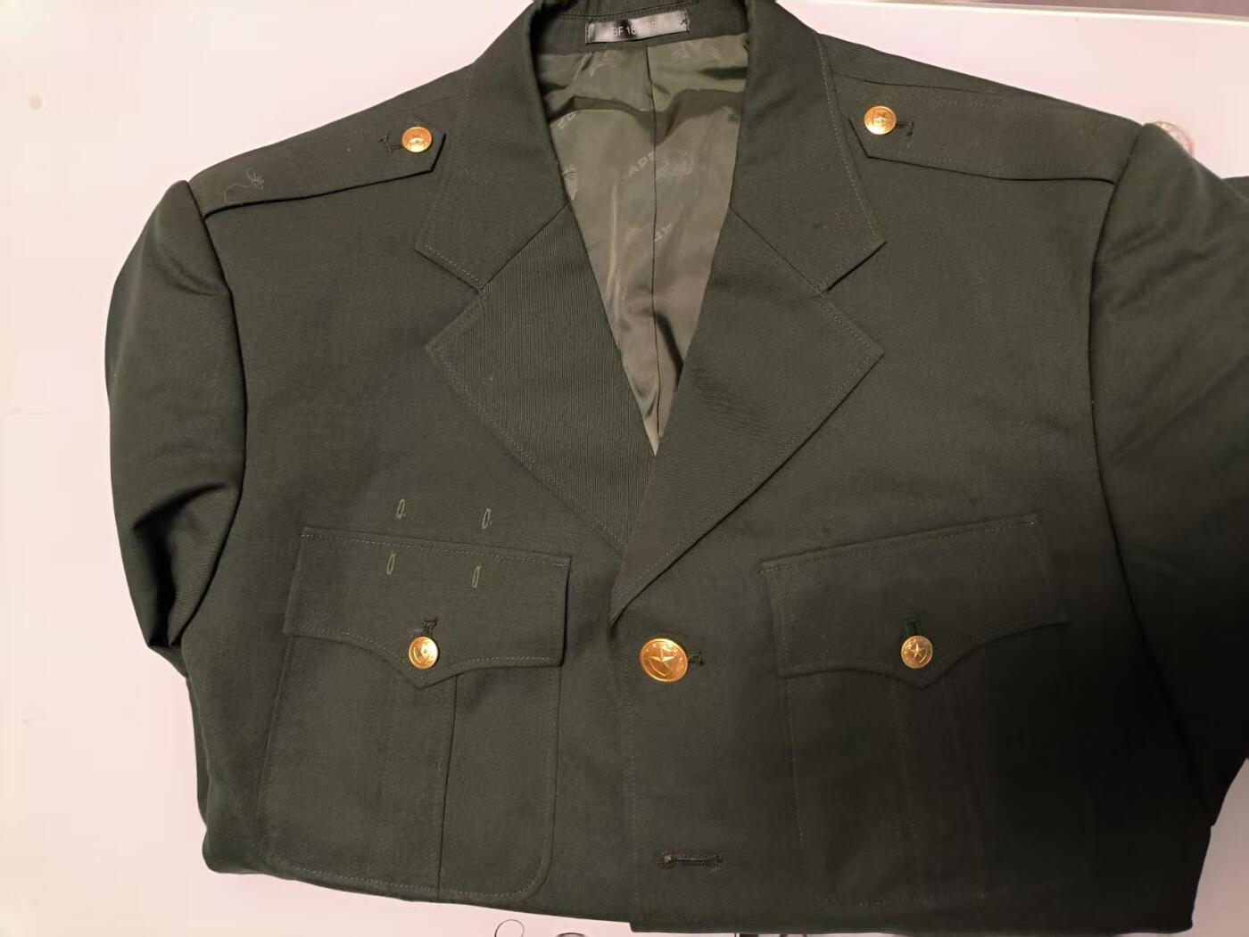 （店主清仓 大量自藏 制服徽章盛宴）罗岚⭐爱藏⭐甄选专拍第五场-分享拍场赚佣（实体经营） su-M1907式五条官翻领常服 185-96尺码 基本全新