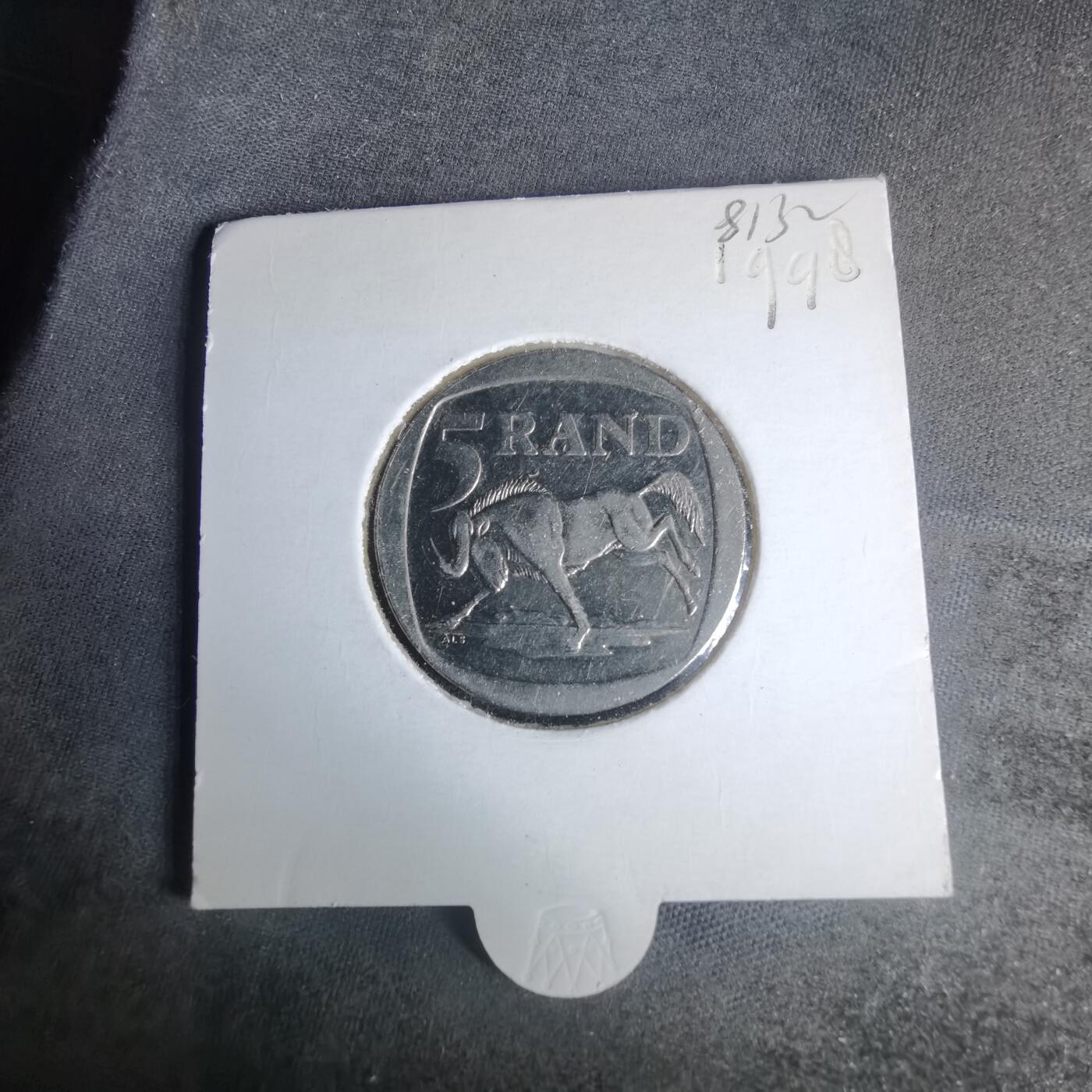 沼泽如烟--第981场 南非1998年5兰特