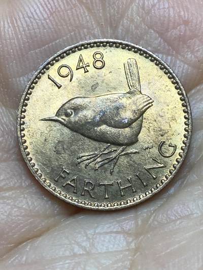 2026年第十六场(总第一百八十五场）外国好品散币场(免佣金) - 原光好品–英国🇬🇧1948年1法新(乔治六世第一版，关门年)