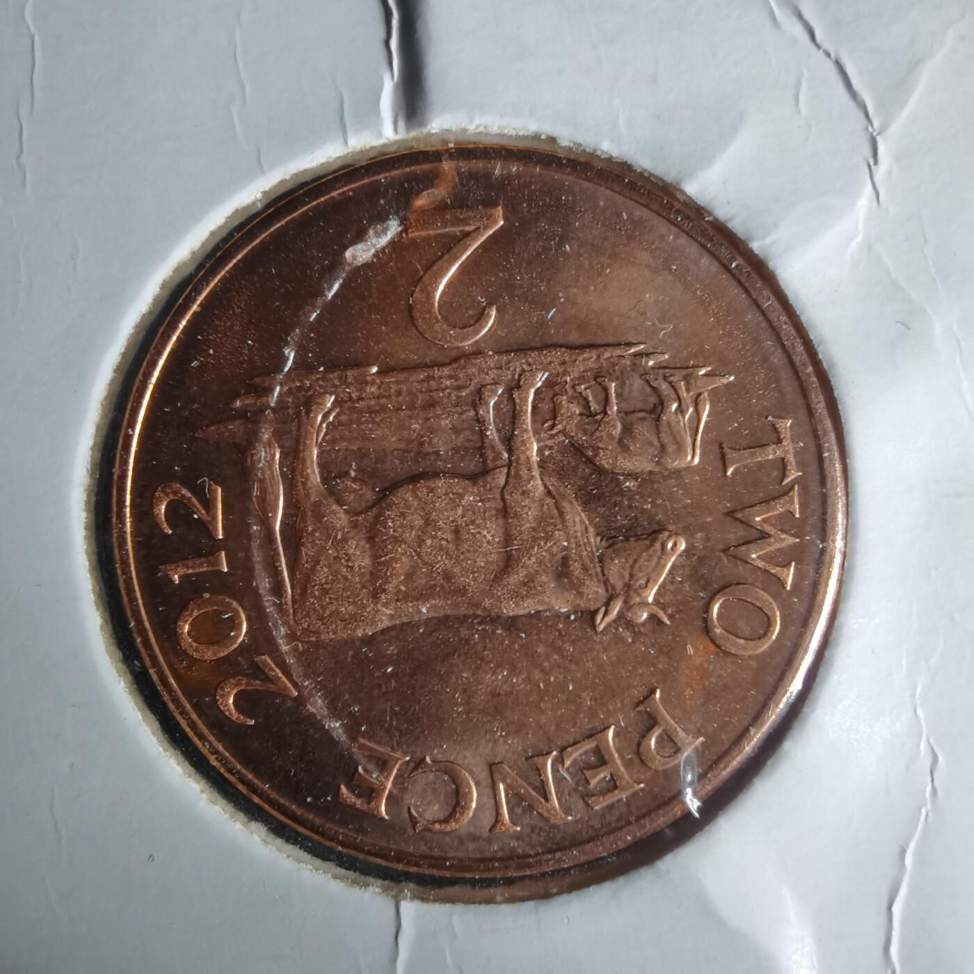 沼泽如烟--第981场 根西2012年2便士