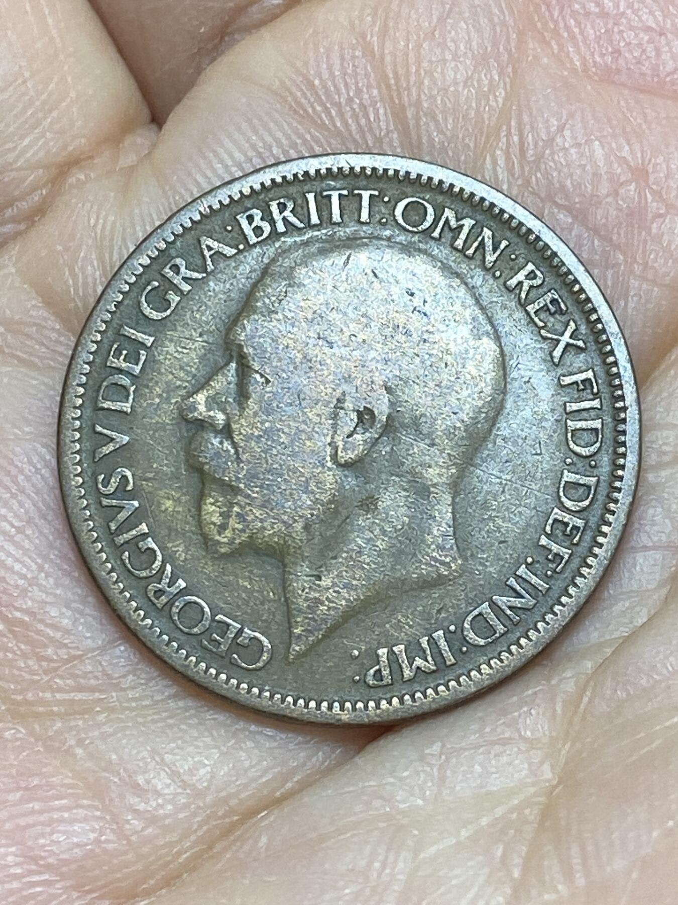 2026年第十六场(总第一百八十五场）外国好品散币场(免佣金) 英国🇬🇧1927年1/2便士(乔治五世第二版，关门年仅发行3年)