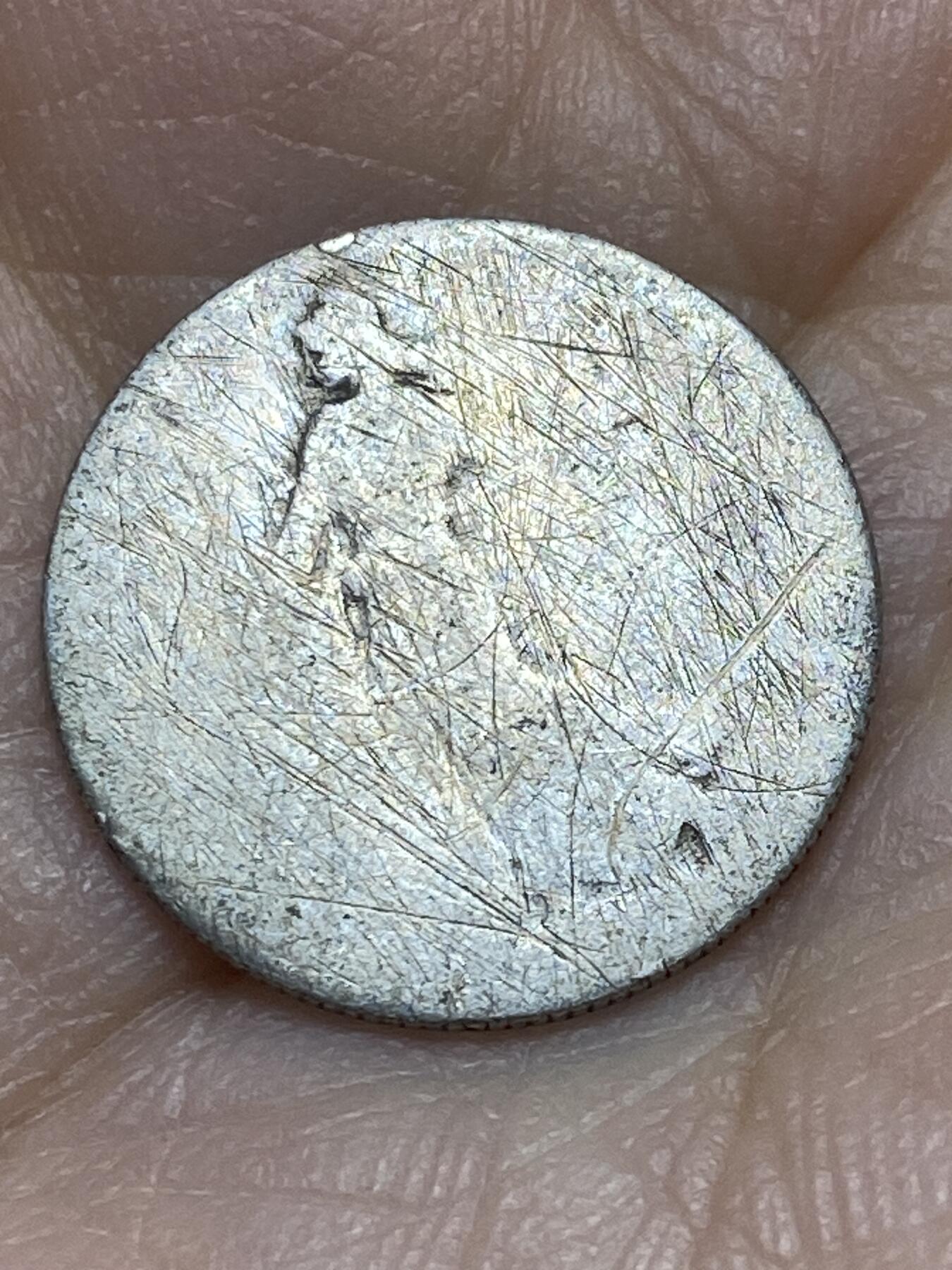 2026年第十六场(总第一百八十五场）外国好品散币场(免佣金) 法兰西第三共和国1900年50生丁银币(第三版，835高银)