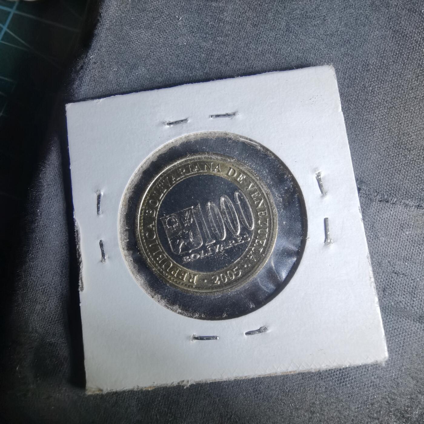 沼泽如烟--第981场 委内瑞拉2005年1000玻利维亚