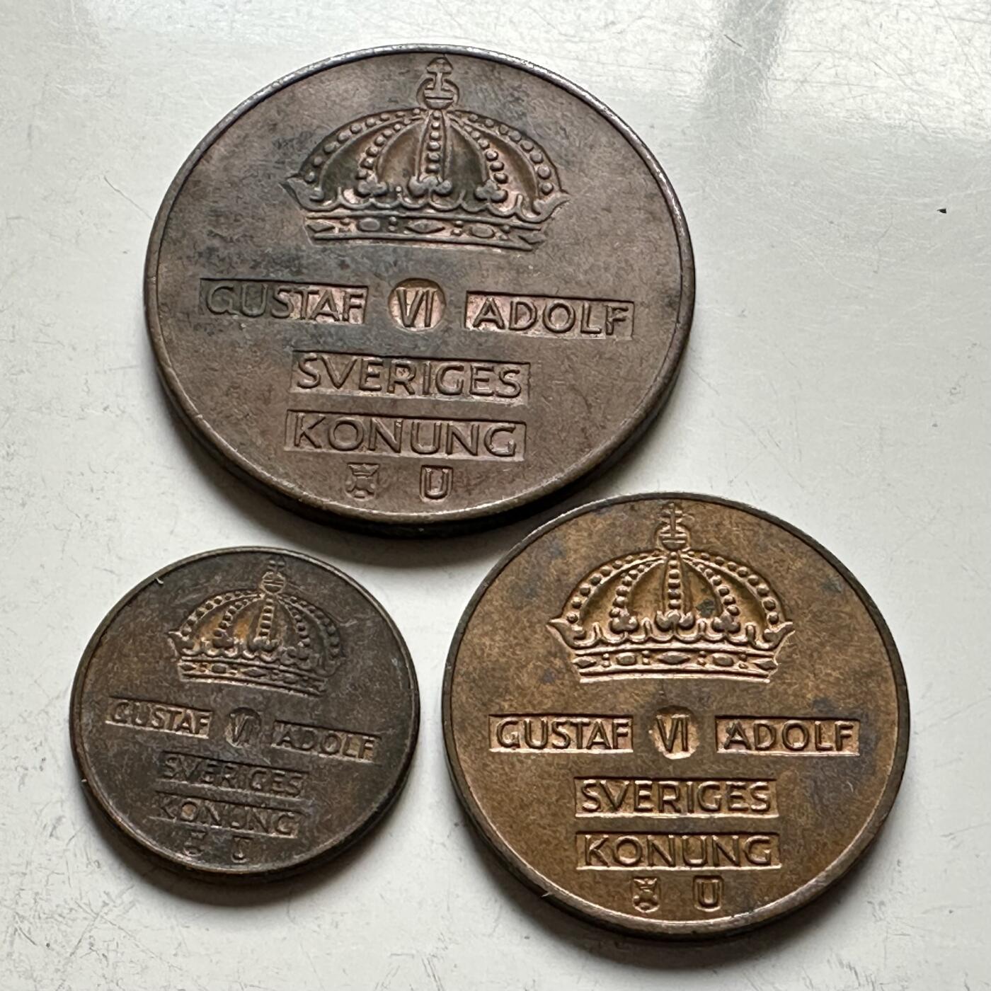 🌹外币初藏🌹🐯2026年第14场  每周二四六晚8️⃣点 接代拍 瑞典60年代三枚