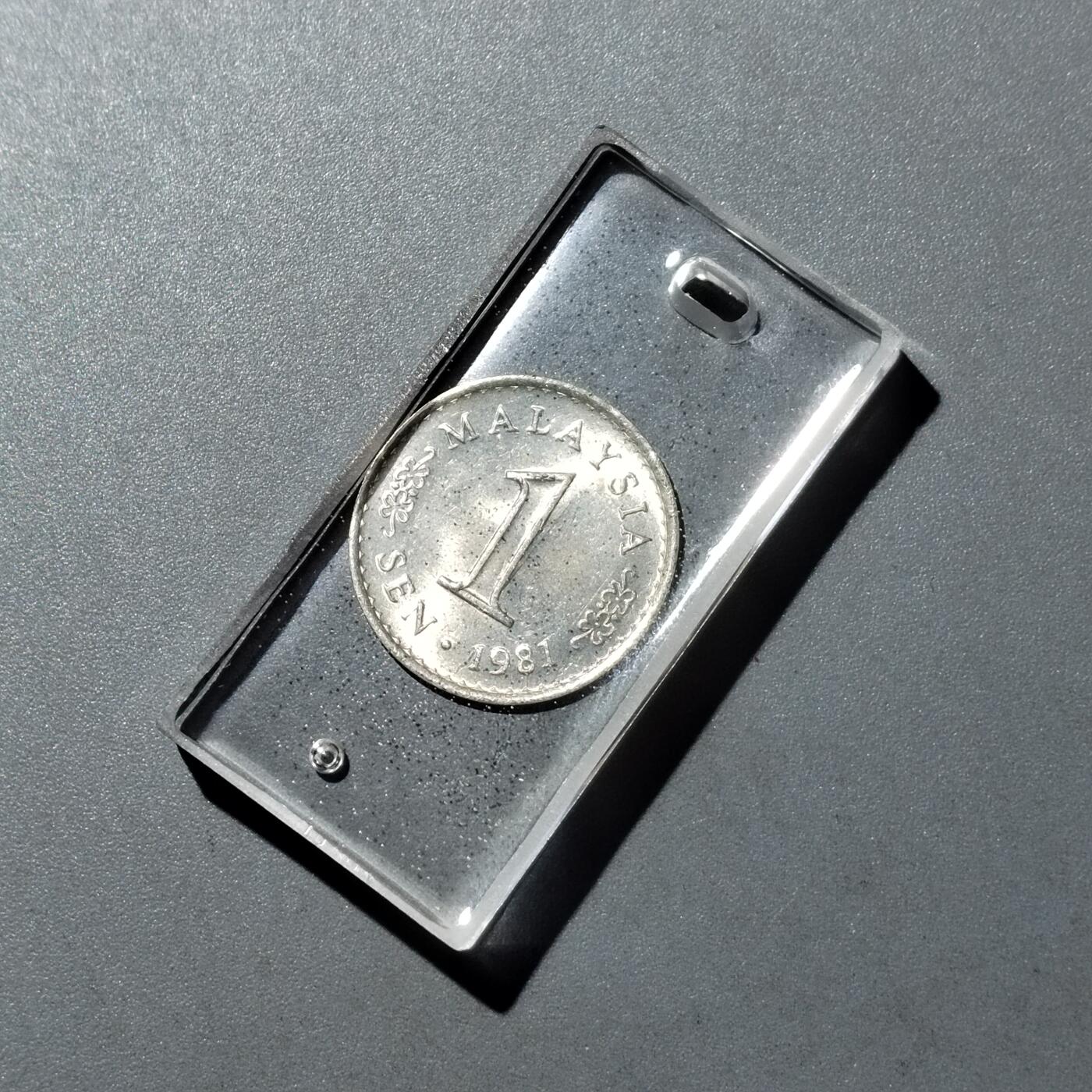 PCAI钱币  31-743  钱币礼品与钱币钥匙扣专场 钱币钥匙挂牌  自行配链子