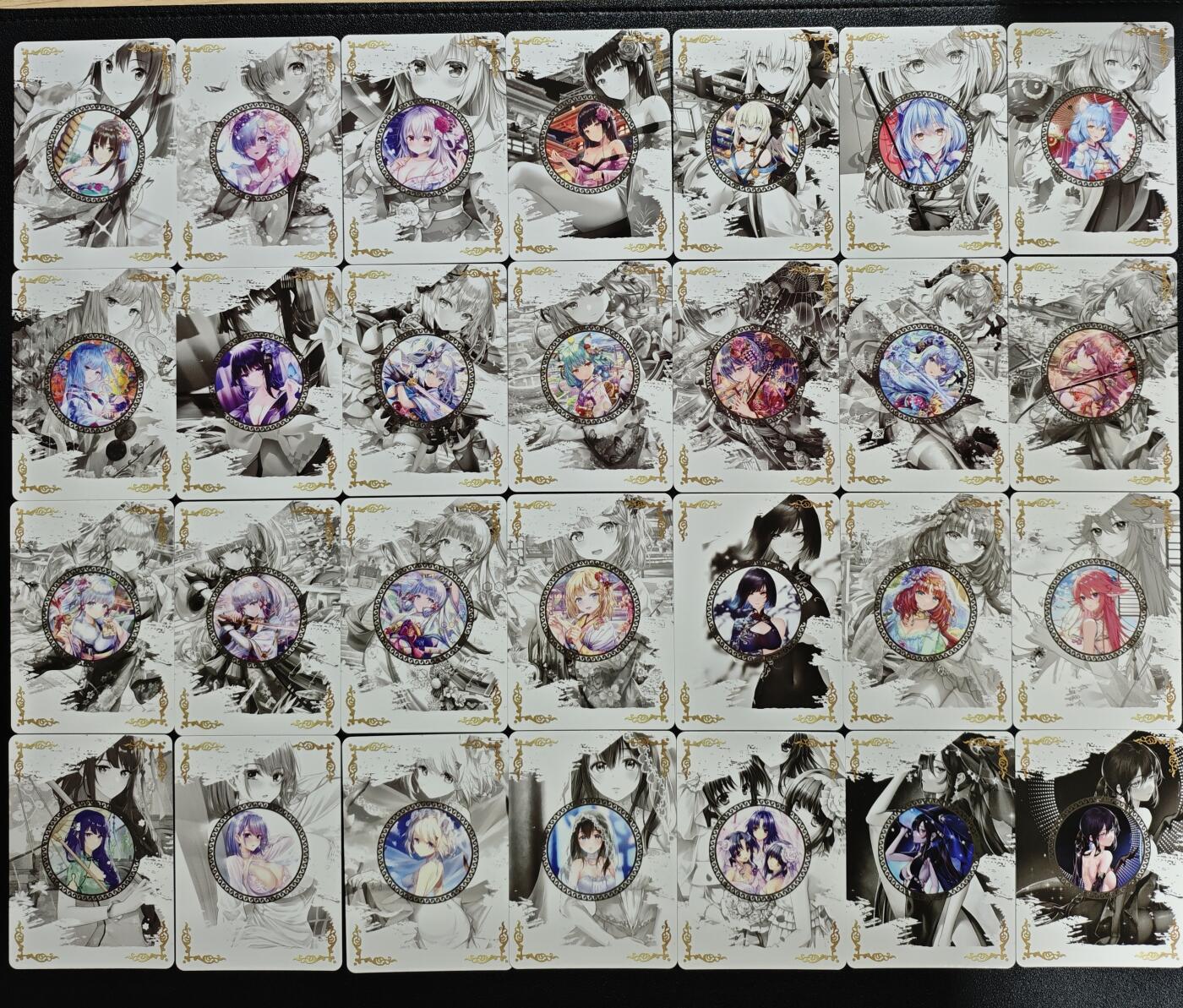 天玑星卡拍第168期《2.3周二截拍艺气风发》持续收拍收评中 满赠卡需备注 动漫美女 星光 二十八张 自制卡