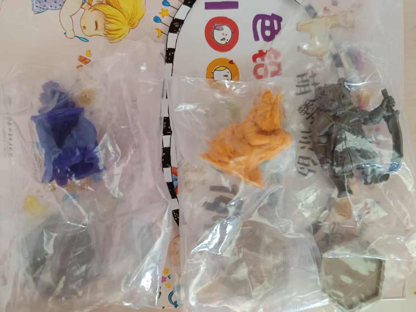 春节前倒数第二场！！龙虎卡牌-七四场（满200元包邮，无佣金，每周六结拍，欢迎送拍） 【原封】卡游三国 橡皮人3个