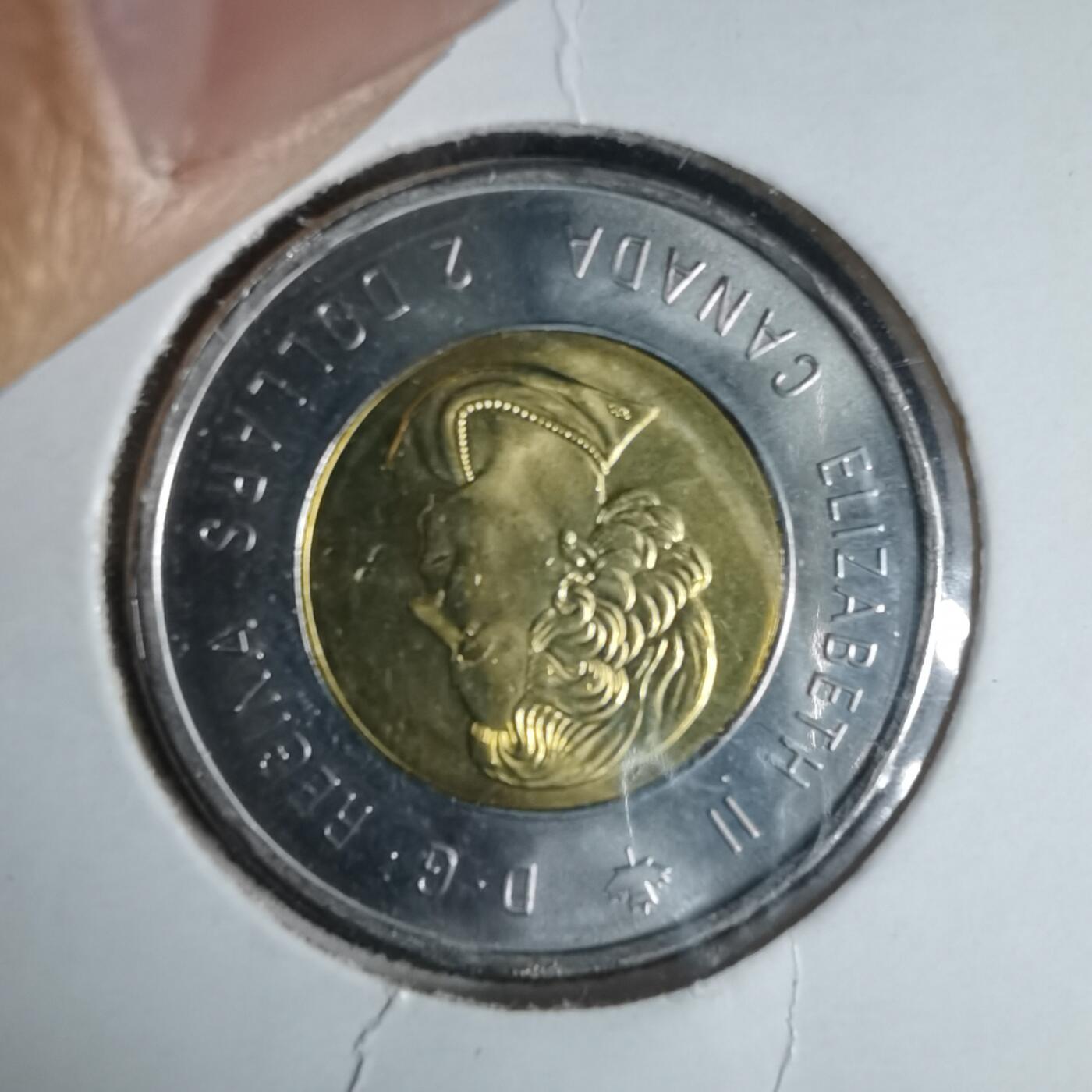 沼泽如烟--第981场 加拿大2021年二元纪念币