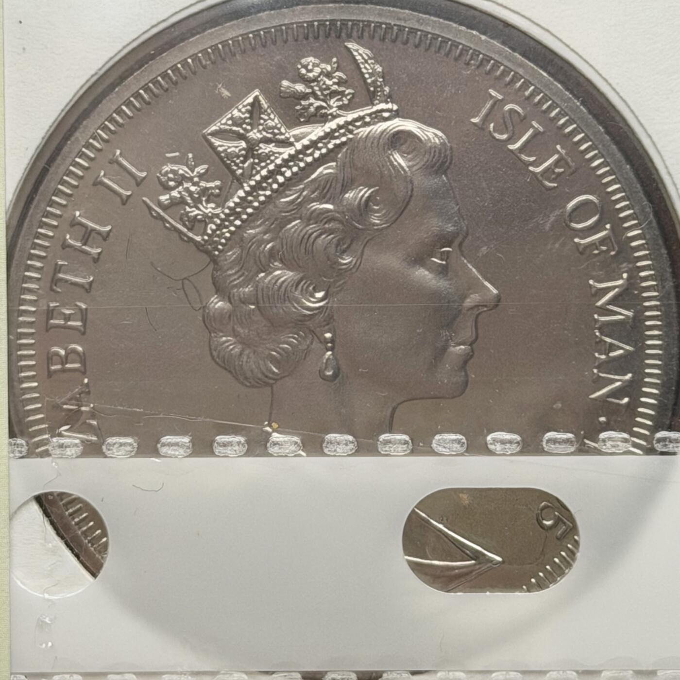 ＜星葵🌻钱币社＞散币克朗场第69期·2月3日发货 〈邮币封〉马恩岛1995年王太后诞辰95周年1克朗纪念币