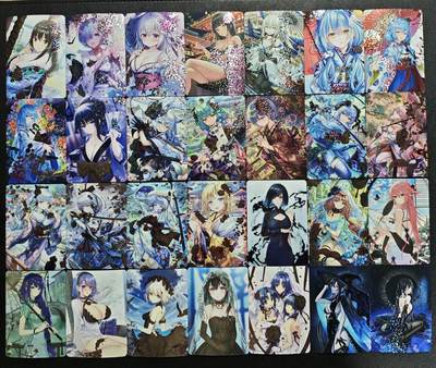 天玑星卡拍第167期《2.2周一截拍》持续收拍收评中 满赠卡需备注 - 动漫美女 钻闪 二十八张 自制卡