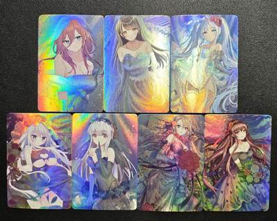 天玑星卡拍第167期《2.2周一截拍》持续收拍收评中 满赠卡需备注 - 动漫美女 彩闪 七张 自制卡