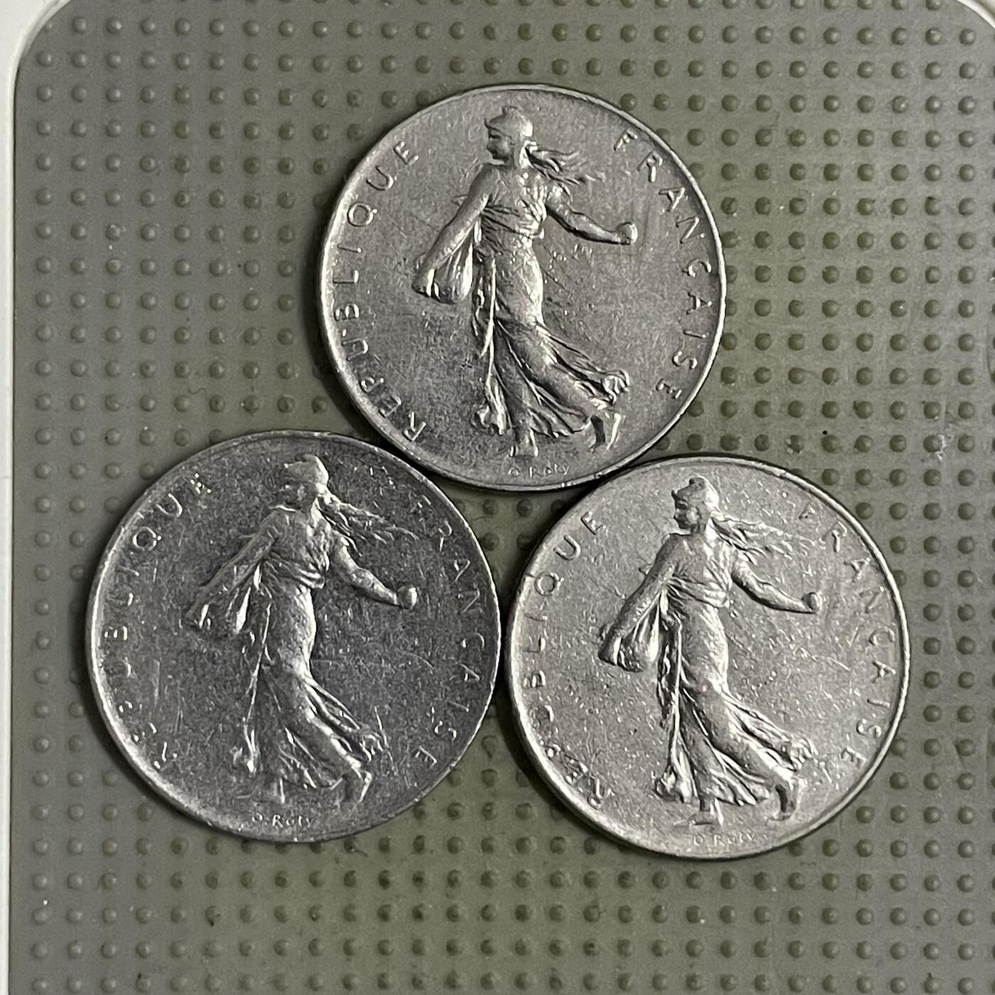 2026年第19场各国散币拍卖（总第169场） 法国1法郎3枚