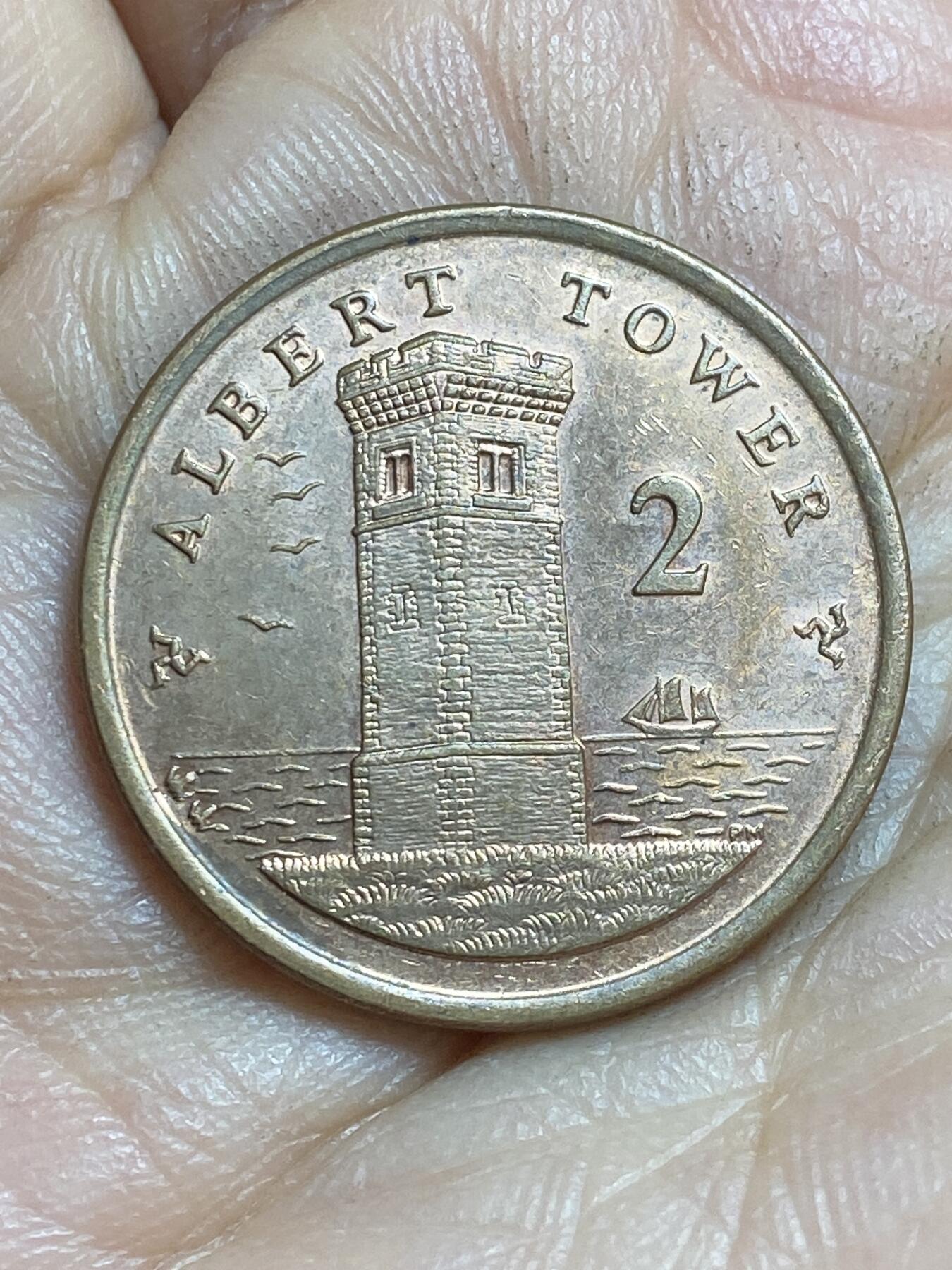 2026年第十六场(总第一百八十五场）外国好品散币场(免佣金) 英属马恩岛🇮🇲2005年2便士(伊丽莎白二世老年第三套)