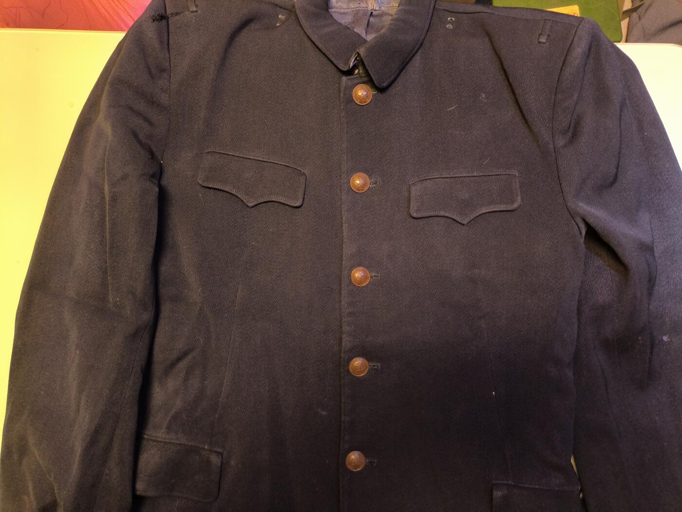 （店主清仓 大量自藏 制服徽章盛宴）罗岚⭐爱藏⭐甄选专拍第五场-分享拍场赚佣（实体经营） su-M55海校马裤呢上衣 约正一号大小 改开后定制版