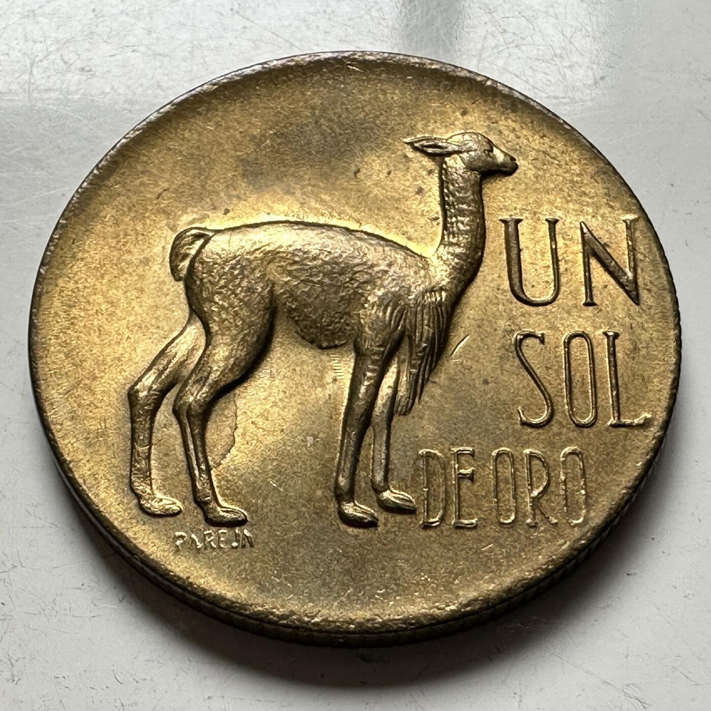 🌹外币初藏🌹🐯2026年第14场  每周二四六晚8️⃣点 接代拍 秘鲁1969年1索尔 全新羊驼