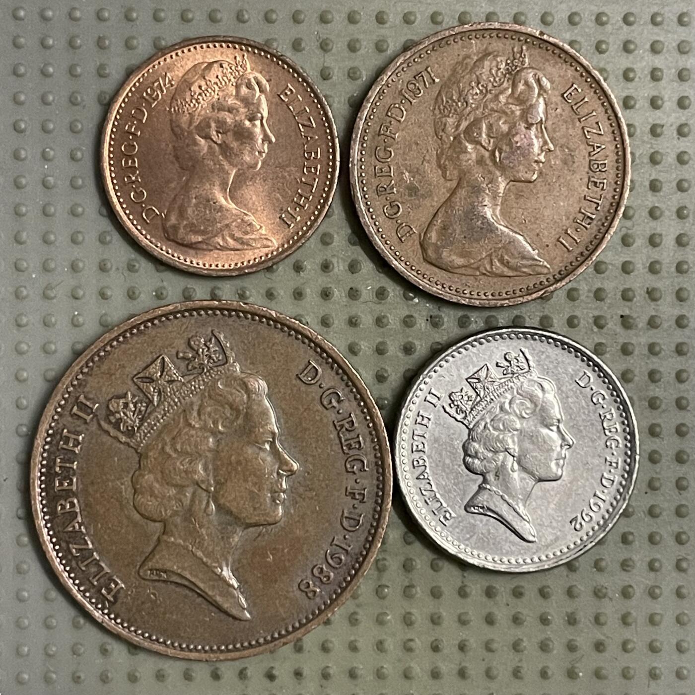 2026年第19场各国散币拍卖（总第169场） 英国4枚