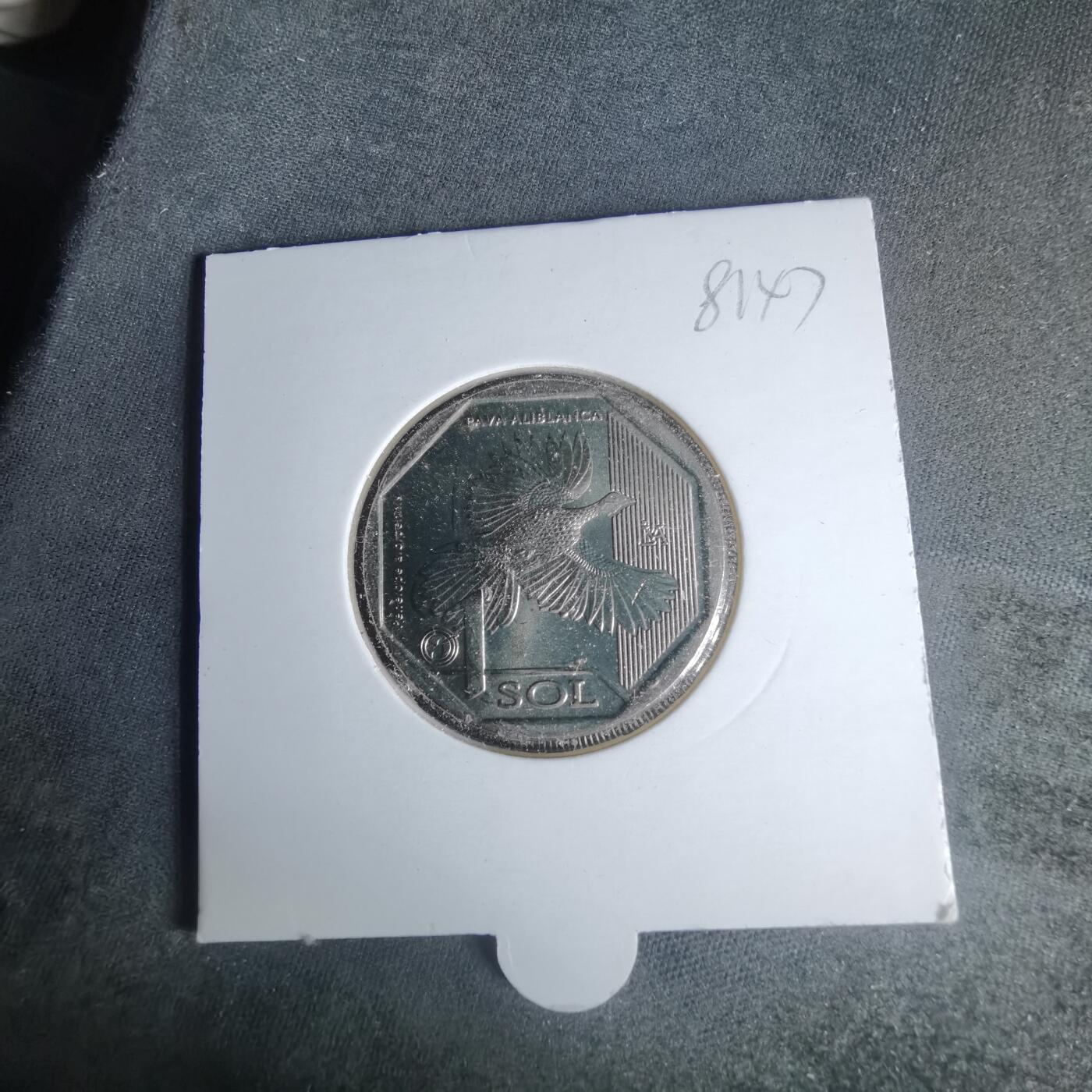 沼泽如烟--第981场 秘鲁2018年1索尔纪念币