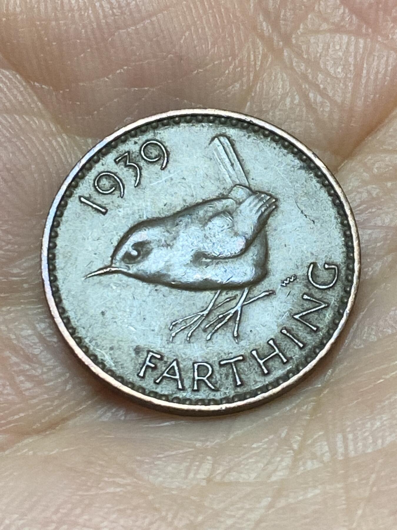 2026年第十六场(总第一百八十五场）外国好品散币场(免佣金) 英国🇬🇧1939年1法新(乔治六世第一版)