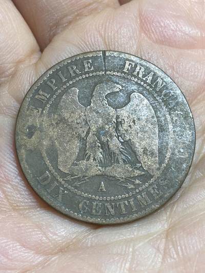 2026年第十六场(总第一百八十五场）外国好品散币场(免佣金) - 法兰西第二帝国1864年10生丁(拿破仑三世第二版，A标巴黎造)