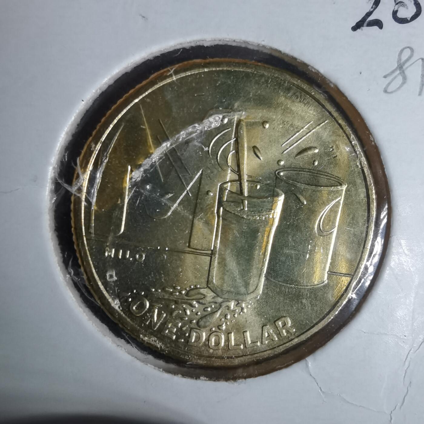 沼泽如烟--第981场 澳大利亚2021年一元纪念币