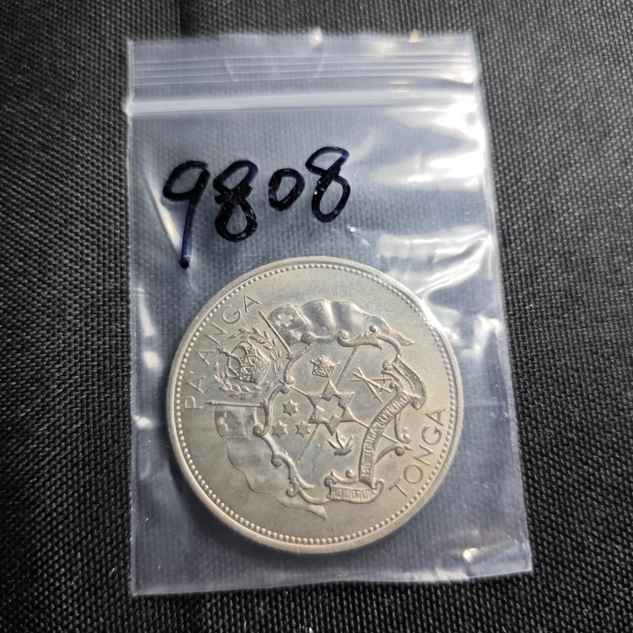 KK钱币收藏小铺  第398期 百期特拍（四拍之二） 2月预留时间 周末发货  1967汤加1潘果