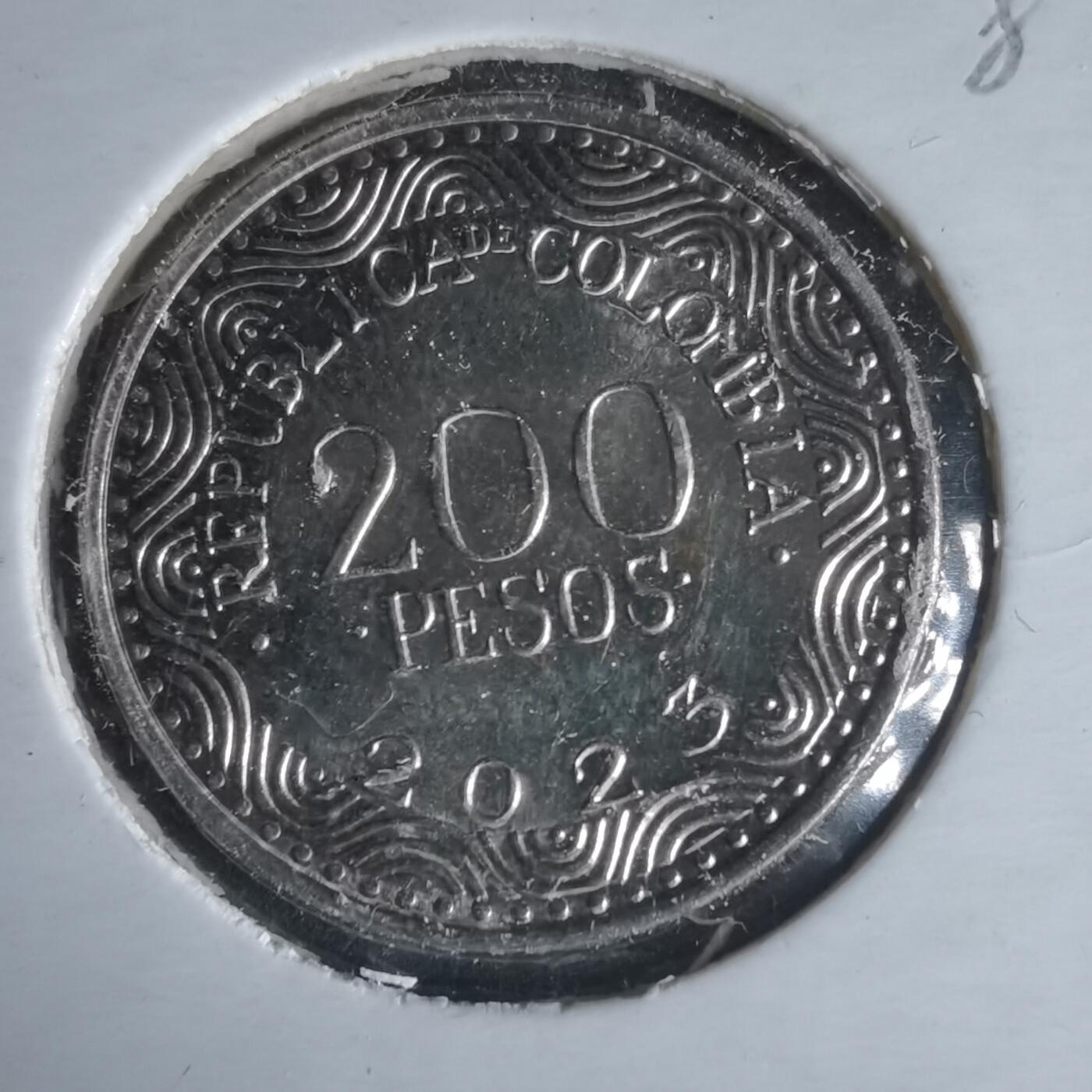 沼泽如烟--第981场 哥伦比亚2023年200比索