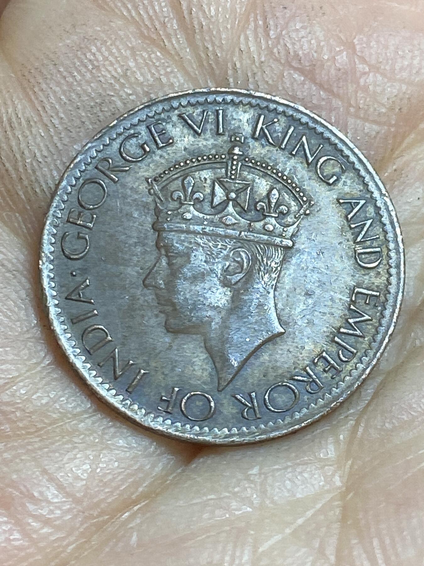 2026年第十六场(总第一百八十五场）外国好品散币场(免佣金) 英属锡兰1943年1分(乔治六世第二版)