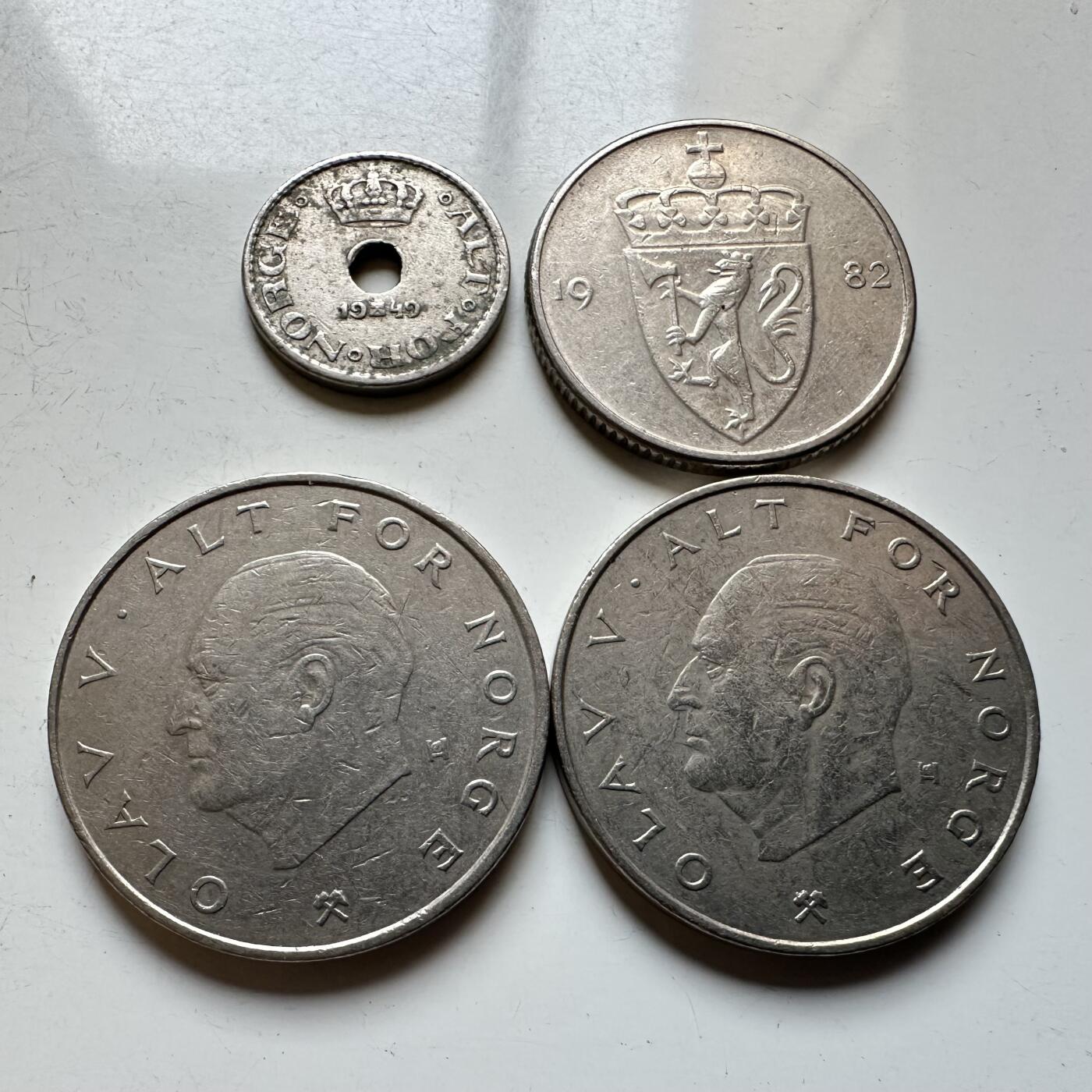 🌹外币初藏🌹🐯2026年第14场  每周二四六晚8️⃣点 接代拍 挪威四枚