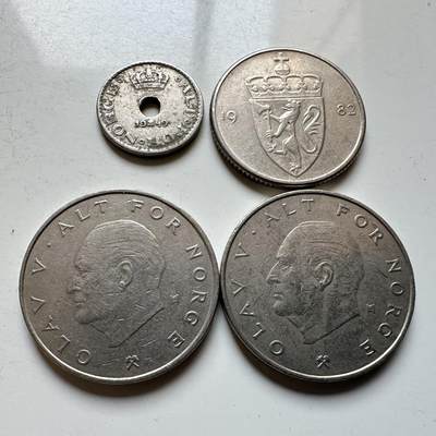 🌹外币初藏🌹🐯2026年第14场  每周二四六晚8️⃣点 接代拍 - 挪威四枚