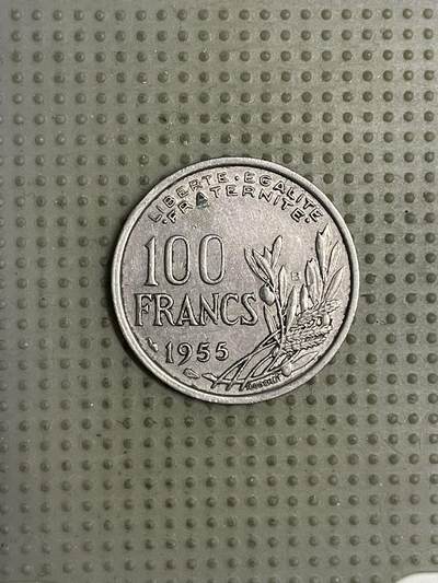 2026年第19场各国散币拍卖（总第169场） - 法国1955年100法郎
