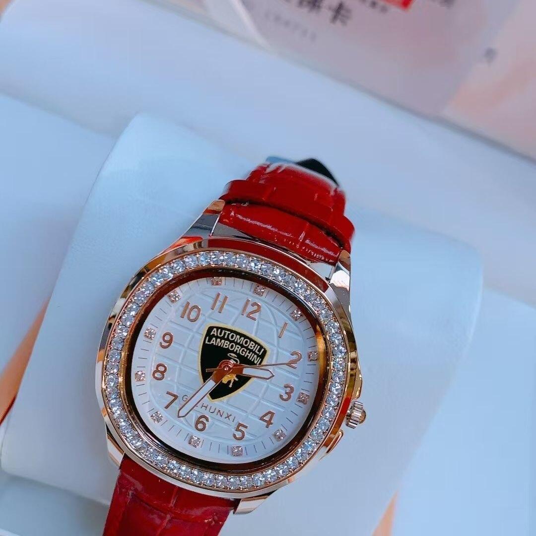 CSIS-GREAT评级精品钱币拍卖第三百三十期 姬存希10周年联名兰博基尼纪念版十全十美石英手表 双表带 原盒