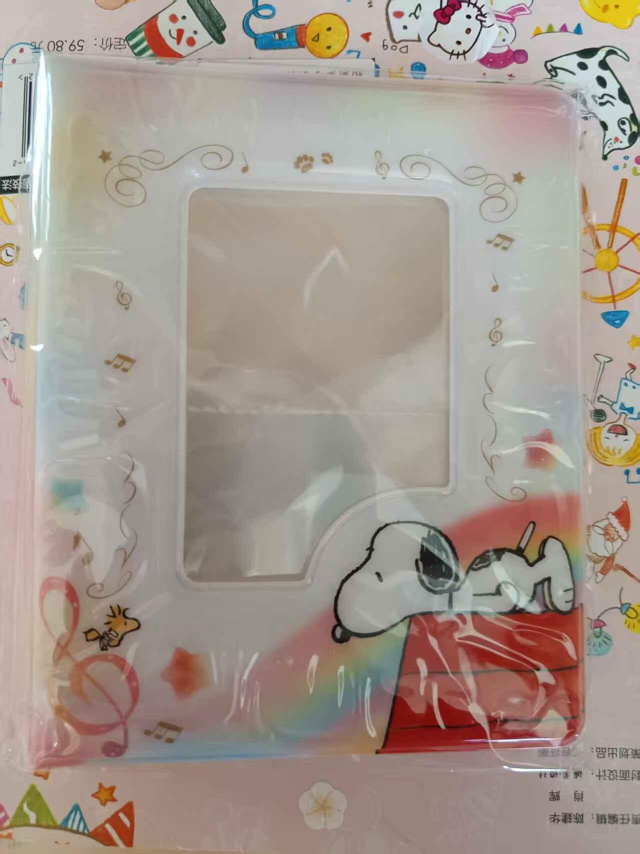 春节前倒数第二场！！龙虎卡牌-七四场（满200元包邮，无佣金，每周六结拍，欢迎送拍） 【原封】卡游史努比 两格卡册