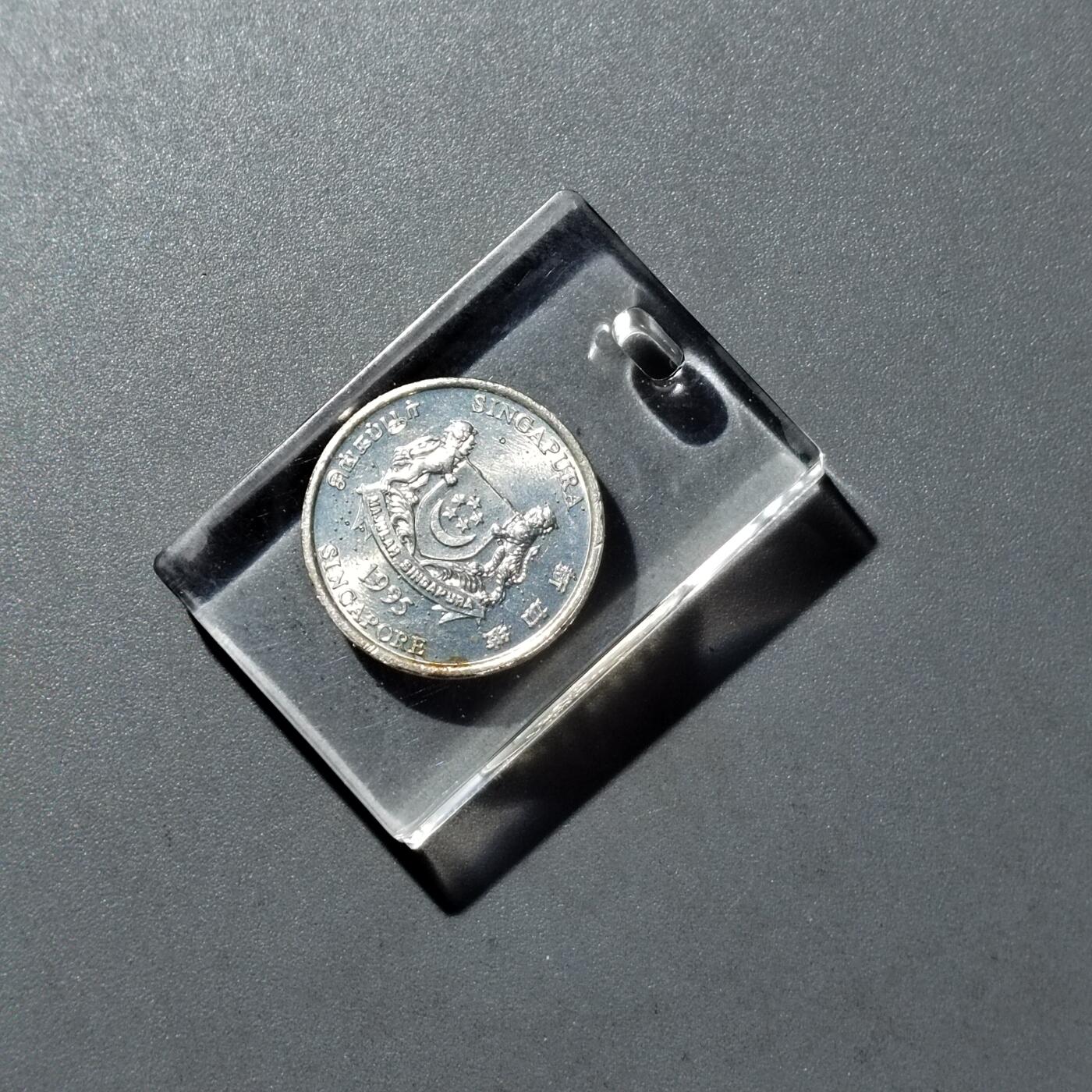 PCAI钱币  31-743  钱币礼品与钱币钥匙扣专场 钱币钥匙挂牌  自行配链子