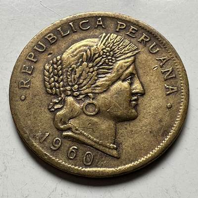 🌹外币初藏🌹🐯2026年第14场  每周二四六晚8️⃣点 接代拍 - 秘鲁1960年二十分