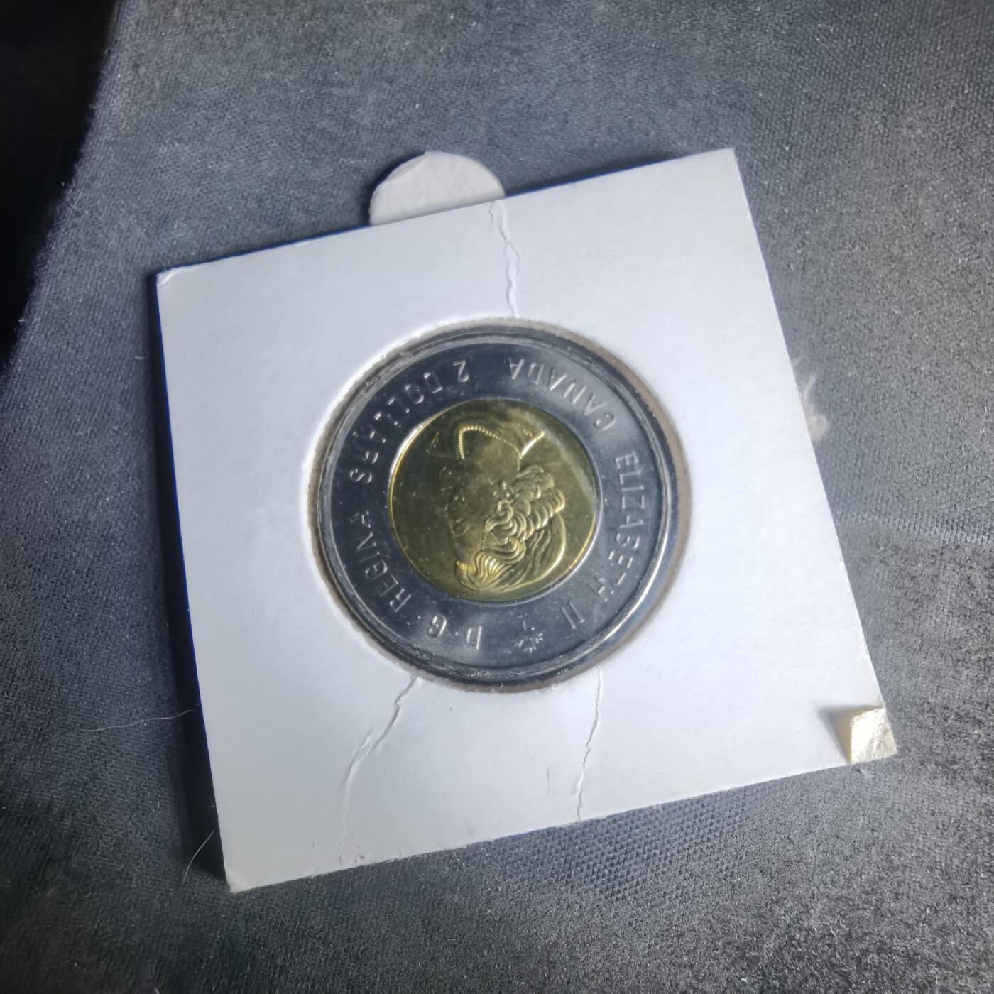 沼泽如烟--第981场 加拿大2021年二元纪念币