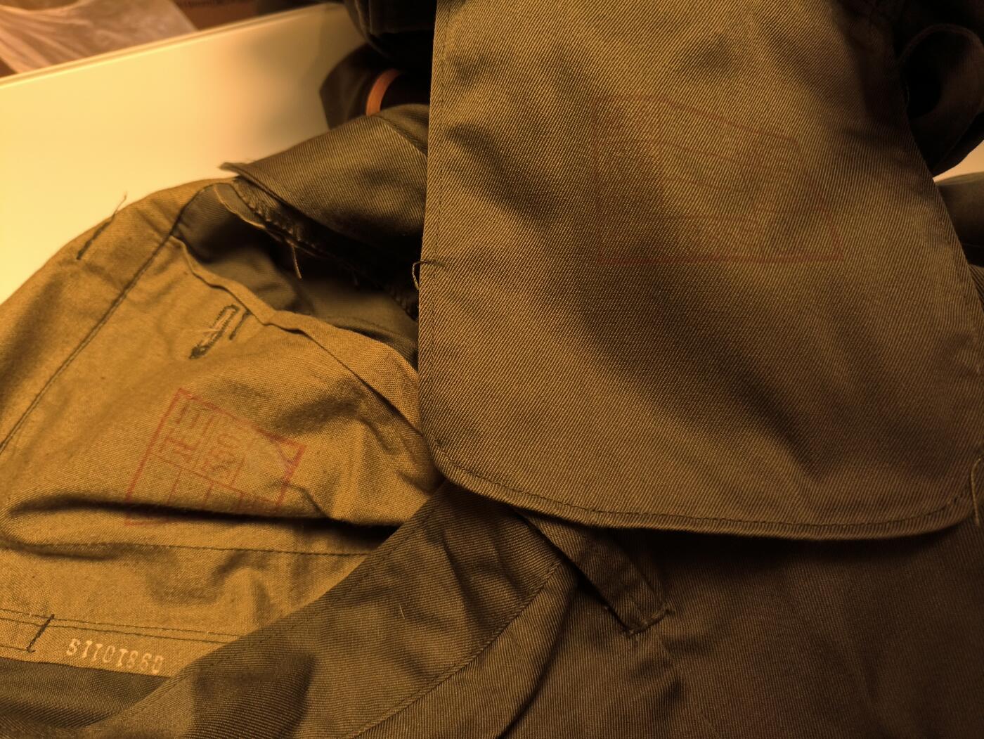 （店主清仓 大量自藏 制服徽章盛宴）罗岚⭐爱藏⭐甄选专拍第五场-分享拍场赚佣（实体经营） su-M83式井服 全新库存未下水原套正三 冬季服装尺码偏大适合180-195体型适中穿着