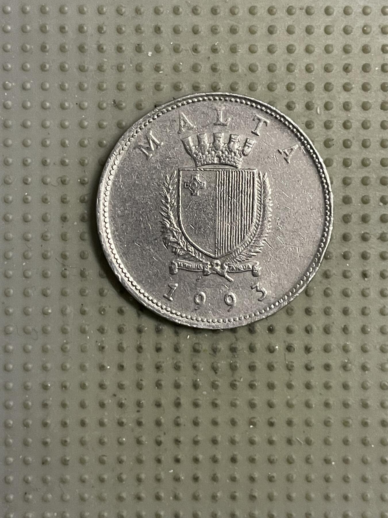 2026年第19场各国散币拍卖（总第169场） 马耳他1993年25分