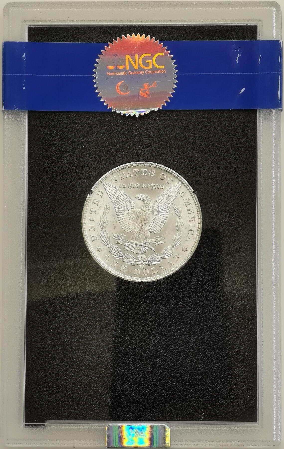 博洋堂世界钱币拍卖第159期（全场包邮） NGC MS66 美国1882 CC 摩根 卡森厂 GSA大封装 品相极其完美 高分难得 一枚毕业