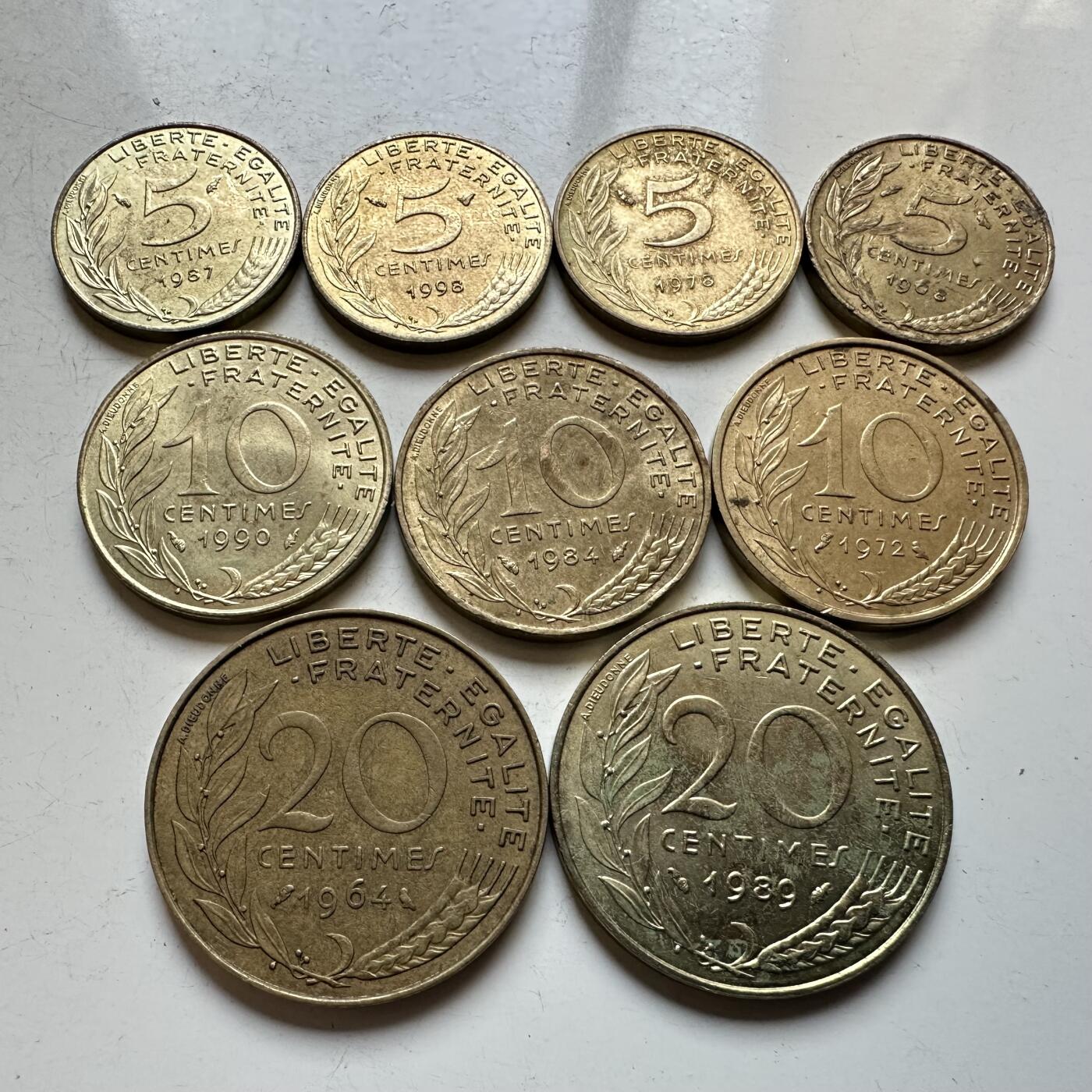 🌹外币初藏🌹🐯2026年第14场  每周二四六晚8️⃣点 接代拍 法国9枚